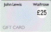 John Lewis Gift Card £25
